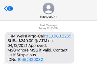 Don't Fall for a Text Message Scam - Doing More Today