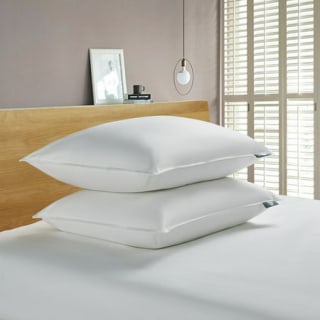 Serta White Goose Feather and Down Fiber Pillows