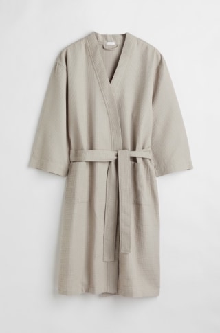 H&M Waffled Bathrobe