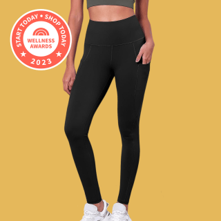 Ododos High Waisted Yoga Leggings with Pockets