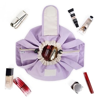 Barrel Drawstring Makeup Bag