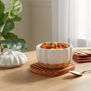 Small Pumpkin Serving Bowl