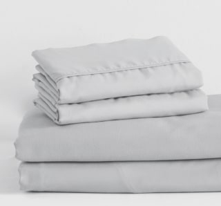 PeachSkinSheets Brushed Silver Sheet Set