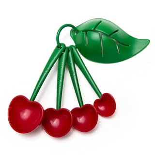 Cherry Measuring Spoons & Separator