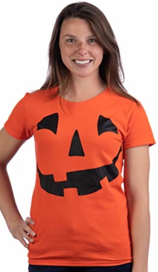 Jack O' Lantern Pumpkin Women's T-Shirt