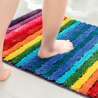 Rainbow Bath Mat 
