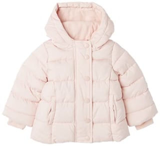 Girls' Heavyweight Hooded Puffer Jacket