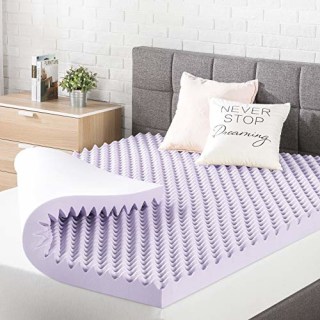3-Inch Egg Crate Memory Foam Mattress Topper Twin