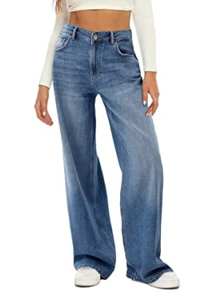 Women Wide Leg Jeans