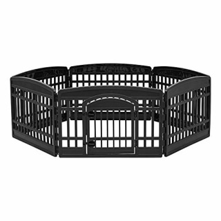 Iris 24-inch 6-panel Exercise Pet Playpen
