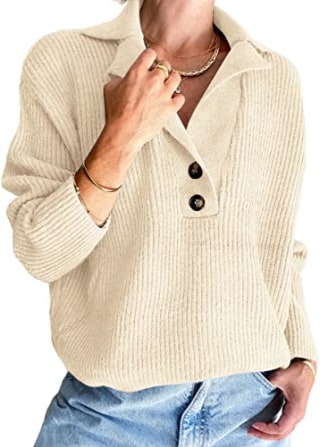 Knitted Pullover Sweater