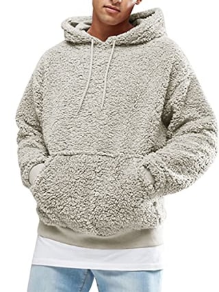 Men's Fuzzy Sherpa Pullover