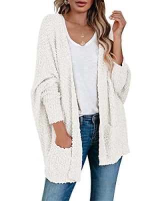 Women's Chunky Popcorn Cardigan