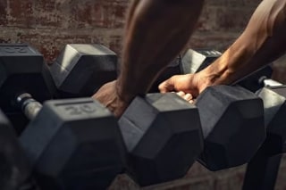 10-Pound Hex Dumbbells