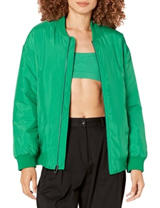 Nylon Bomber Jacket