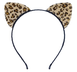 Leopard Cat Ear Headband 