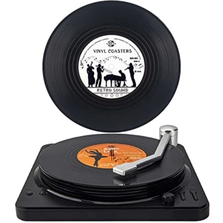 Valdivia Vinyl Record Coasters