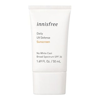 Innisfree Daily UV Defense Sunscreen Broad Spectrum SPF 36 Face Lotion