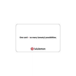 Lululemon Gift Card