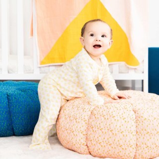 Many Ducks Yellow Organic Cotton Magnetic Footie