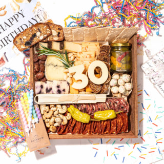 Customizable Birthday Cheese & Charcuterie Boards