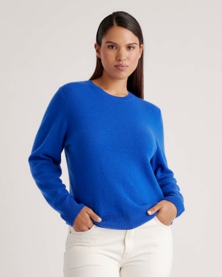 Quince Mongolian Cashmere Crewneck Sweater