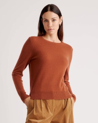 Quince Mongolian Cashmere Crewneck Sweater