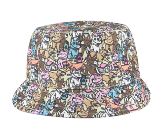 BOBS Puppy Party Reversible Bucket Hat