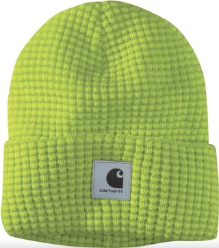 Knit Reflective Patch Beanie