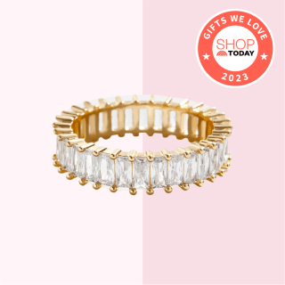 BaubleBar Mini Alidia Cubic Zirconia Ring