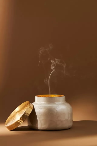 Capri Blue Volcano Capiz Jar Candle 