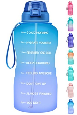 Large Motivational Water Bottle