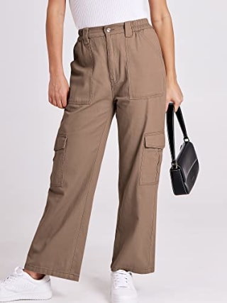 ANRABESS High Waist Cargo Pants