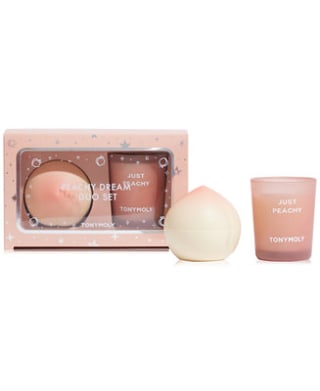 TONYMOLY 2-Pc. Peachy Dream Candle & Hand Cream Set