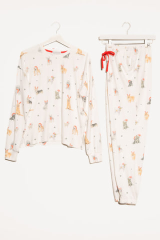 P.J. Salvage Stars & Paws PJ Set