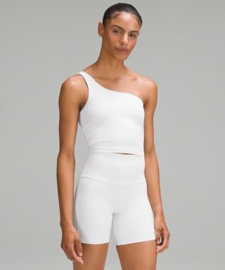 Lululemon Ribbed Nulu Asymmetrical Yoga Tank Top