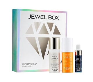 Sunday Riley Jewel Box 3-Piece Kit