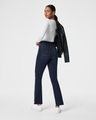 Spanx Step Hem Kick Flare Jeans