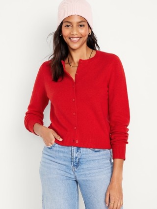 Old Navy SoSoft Cropped Cardigan Sweater