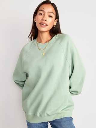 Old Navy Oversized Vintage Tunic Sweatshirt