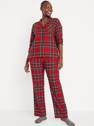 Old Navy Matching Flannel Pajama Set for Women