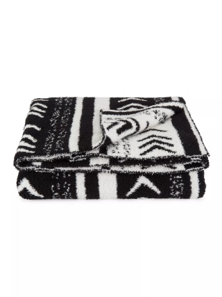 Barefoot Dreams CozyChic Stripes & Arrows Blanket