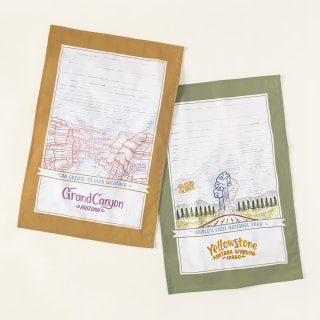 Collect Your National Park Tea Towel