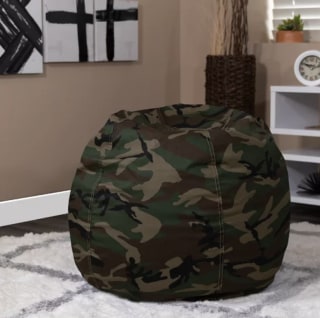 Mack & Milo Refillable Bean Bag Chair in Camo