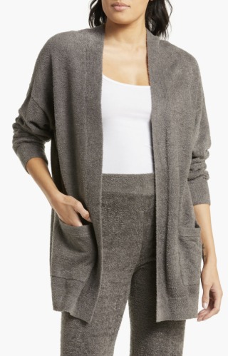 Barefoot Dreams CozyChic Lite Ribbed Edge Cardigan