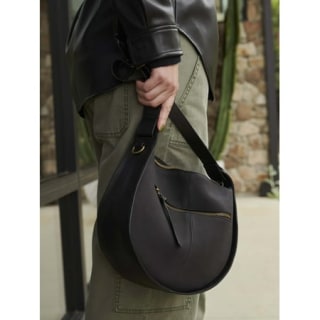 Bryxton Saddle Shoulder Bag with Removable Crossbody Strap