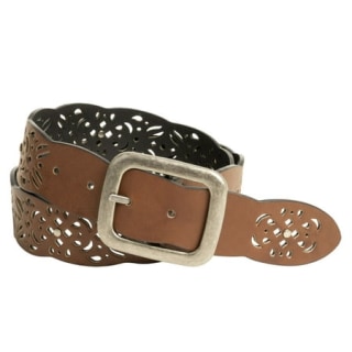Women's Reversible Scallop Belt