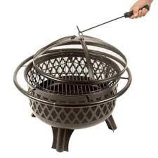 Hampton Bay Piedmont 30-inch Steel Fire Pit