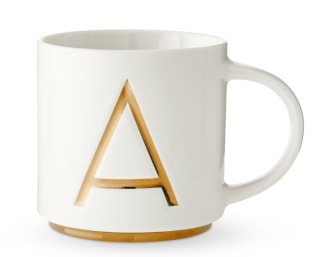 williams sonoma monogram mug