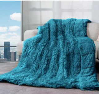 cottonblue sherpa blacket